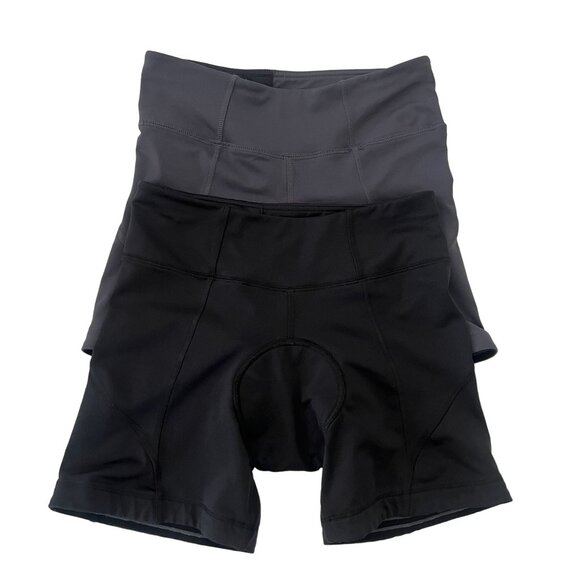 Athleta Women's Spin Class Soul‎ Cycling Shorts BUNDLE of 2 XS
